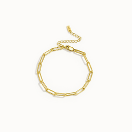 Aurum Link 18K Gold plated Bracelet