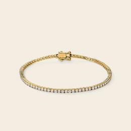 Tennis Bracelet 18K Gold Vermeil