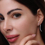 Sleek Wave Earrings