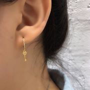 Love Hoop Earrings
