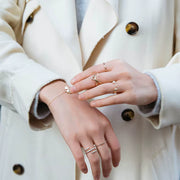 Triple Spark Wrap Ring