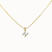 Pavé Initial Necklace