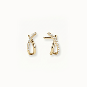 Twisted Curve Earrings