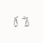 Twisted Curve Earrings