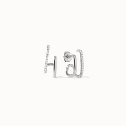 Curve Line Earrings