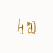 Curve Line Earrings