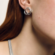 Interlock Loop Earrings