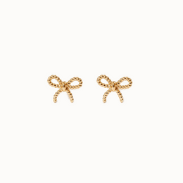 Twist Bow Earrings
