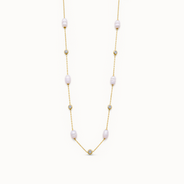Majestic Pearl Gold Vermeil Chain
