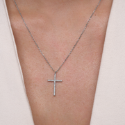 Elvaris Radiant Cross Necklace