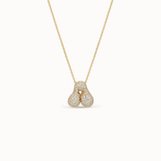 Bubble Initial Necklace