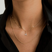 Pavé Initial Necklace