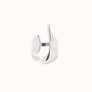 Sculpted Flow Statement Ring