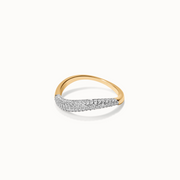 Pavé Twist Ring
