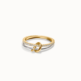 Dual Knot Luxe Ring