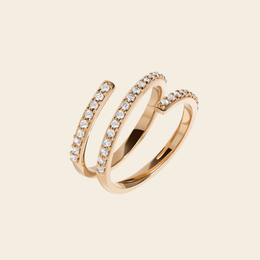 Triple Spark Wrap Ring